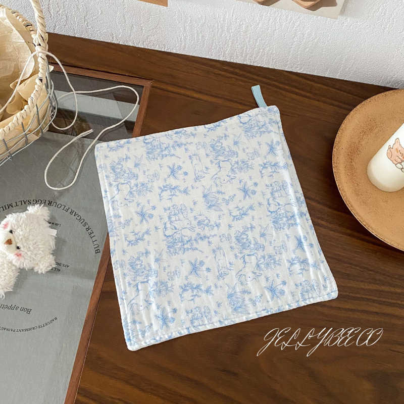 Nordický štvorcový uterák pre bábätká – gáza, 40 count, combed yarn, 25 g