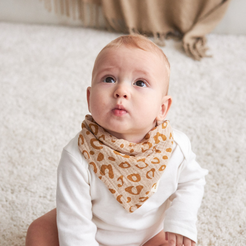 Slinový šál pre batoľatá, gáza, 100% bavlna, potlačený vzor, pre vek 1–3 rokov