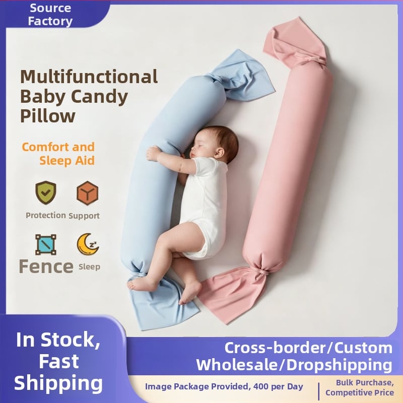 Detská bočná opora na spanie a objímanie s jadrom – viacúčelová vankúš na kŕmenie a pohodlie; Vonkajší materiál: polyester; Výplň: polyester; Vzor: jednofarebný; Tvar: INS štýl; Vlastná úprava je k dispozícii