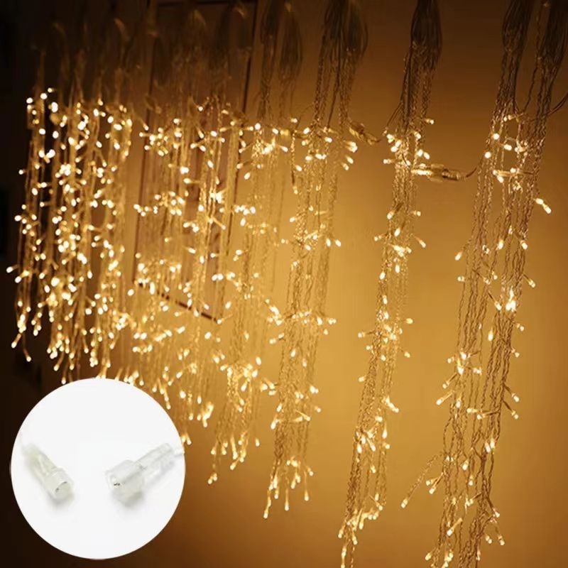 Dekoratívne solárne svetlá s efektom hviezdnej oblohy, 110 V vstup, CE certifikát, LED čip Coread/Cool Nian