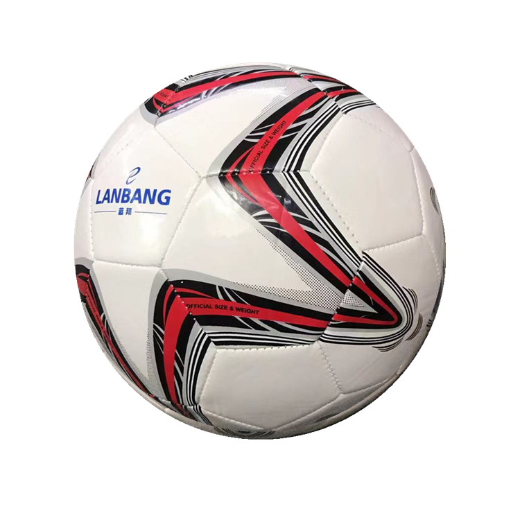 Blue Bang футболна топка за училищни тренировки и състезания - PVC, машинно пришита