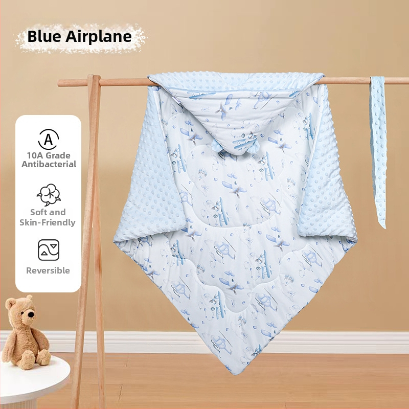 Пелена за завиване за новородени, дебела и ветроустойчива, тегло 0.55–1.0 кг, за пролет и есен