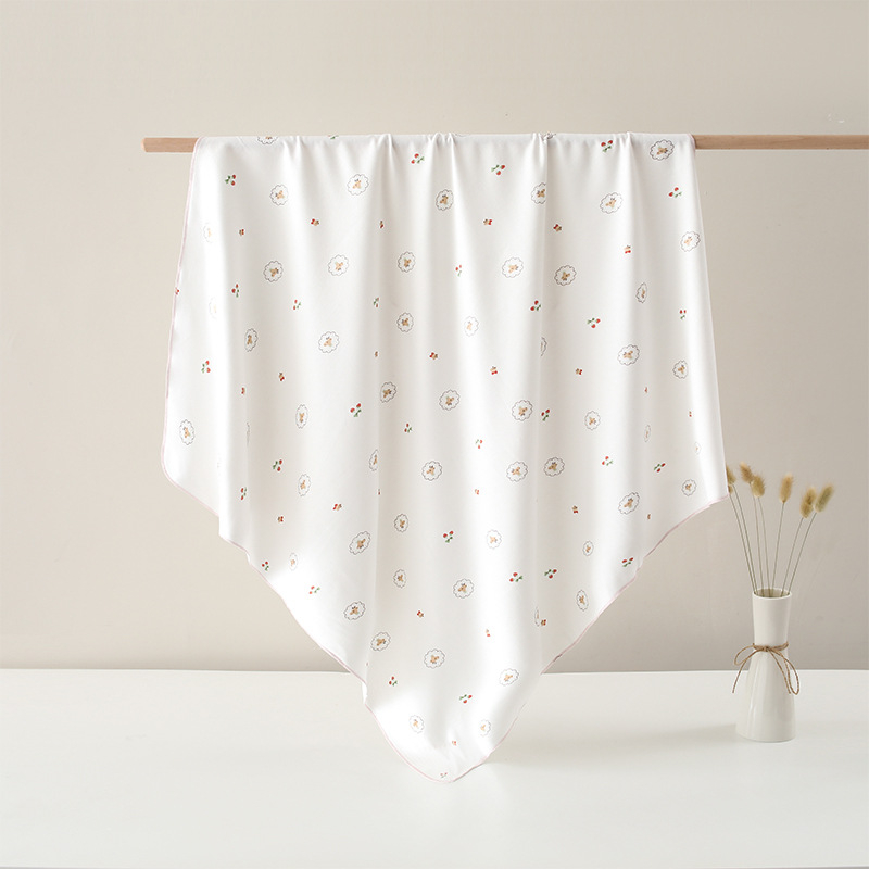 Înveliș de bebeluș din bumbac, patru anotimpuri, cu motif animale desene animate, potrivit pentru sugari și copii mici (1–3 ani)