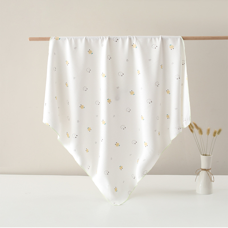 Înveliș de bebeluș din bumbac, patru anotimpuri, cu motif animale desene animate, potrivit pentru sugari și copii mici (1–3 ani)