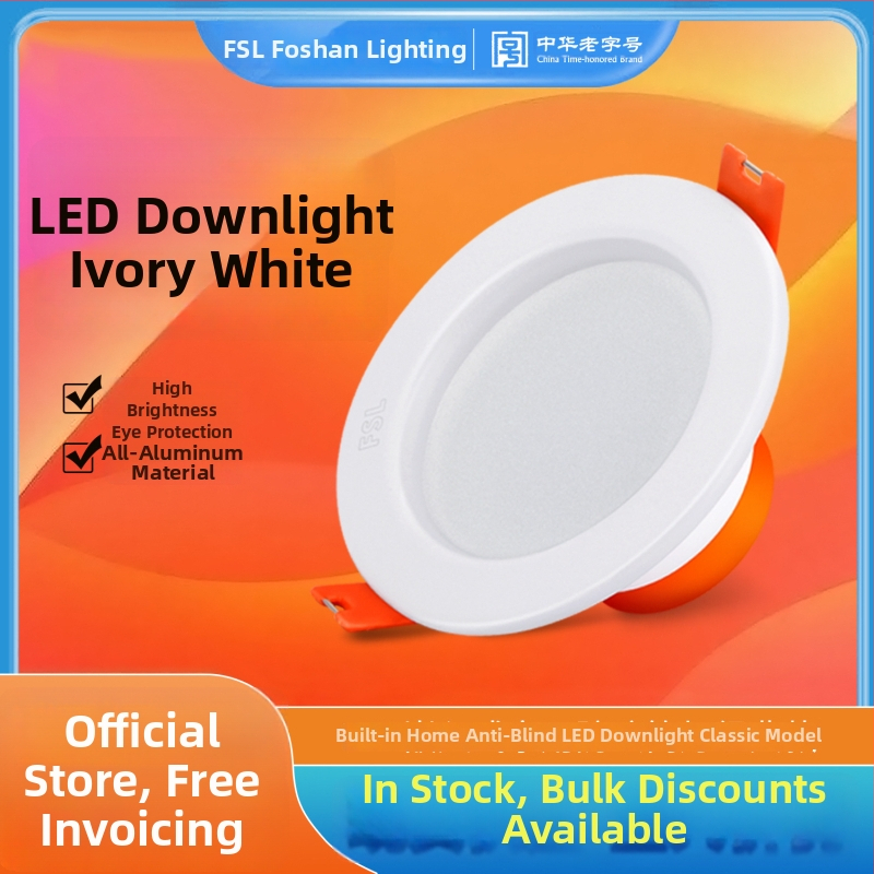 LED trubkové svietidlo do zapusteného stropu – 220V, 3000K