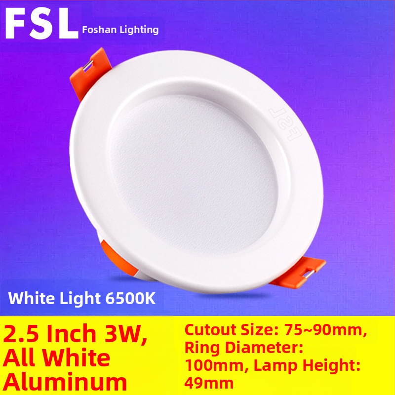 LED trubkové svietidlo do zapusteného stropu – 220V, 3000K