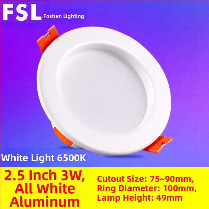 LED trubkové svietidlo do zapusteného stropu – 220V, 3000K