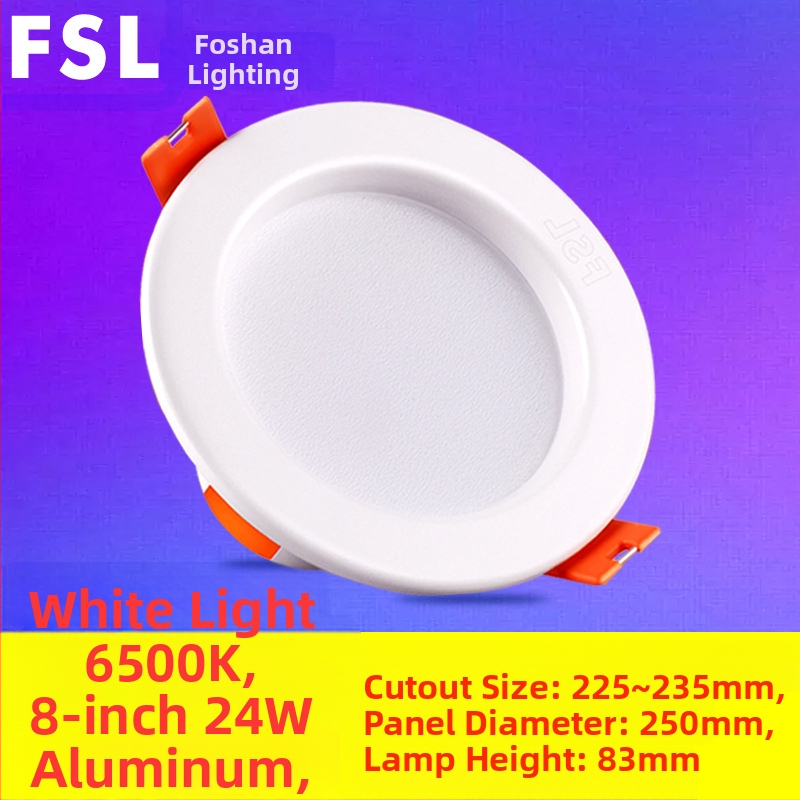 LED trubkové svietidlo do zapusteného stropu – 220V, 3000K