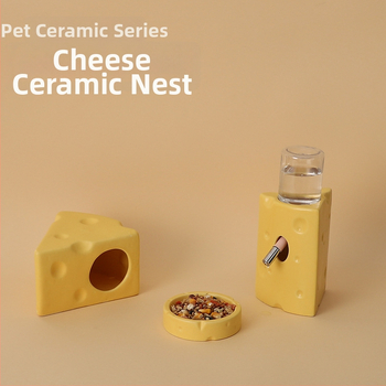 Keramická skrýša pre škrečka – letná verzia, pôvod Dehua, model YK15, pre škrečka