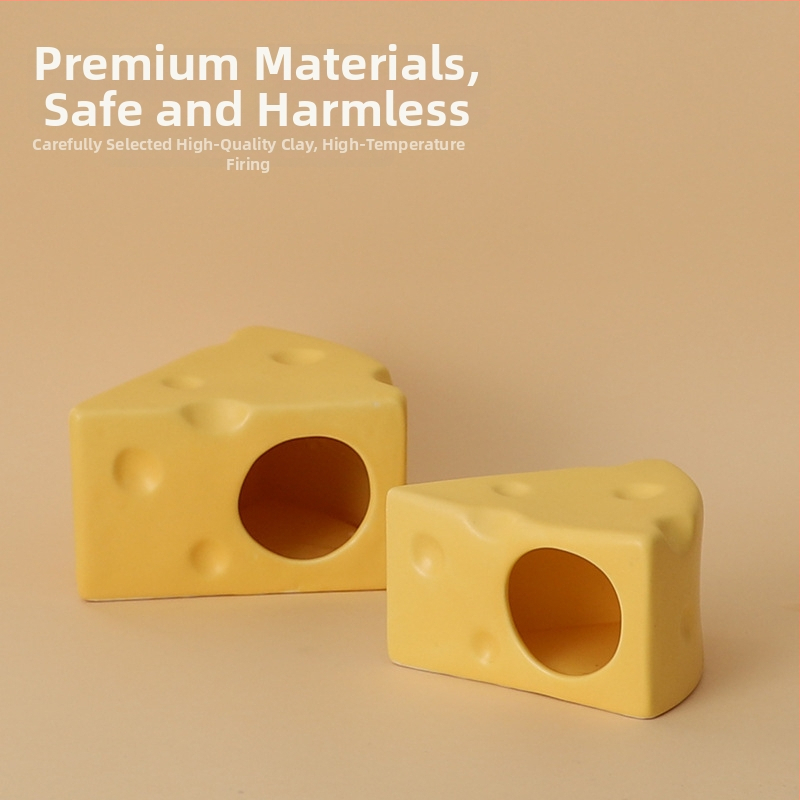 Keramická skrýša pre škrečka – letná verzia, pôvod Dehua, model YK15, pre škrečka