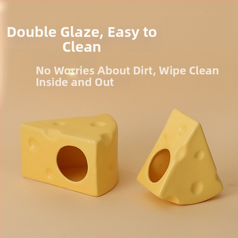 Keramická skrýša pre škrečka – letná verzia, pôvod Dehua, model YK15, pre škrečka