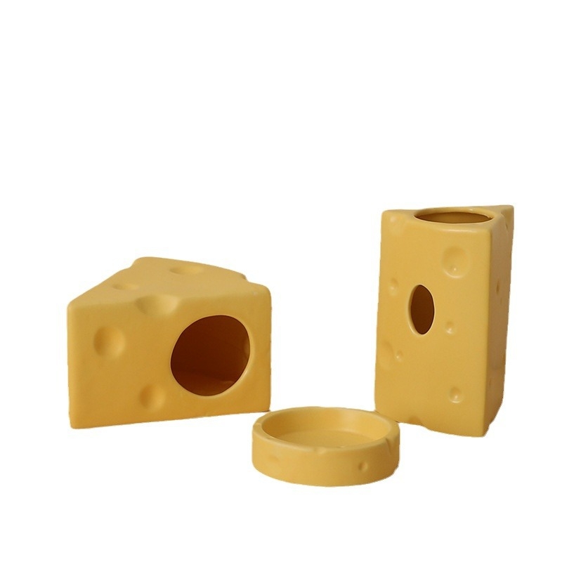 Keramická skrýša pre škrečka – letná verzia, pôvod Dehua, model YK15, pre škrečka