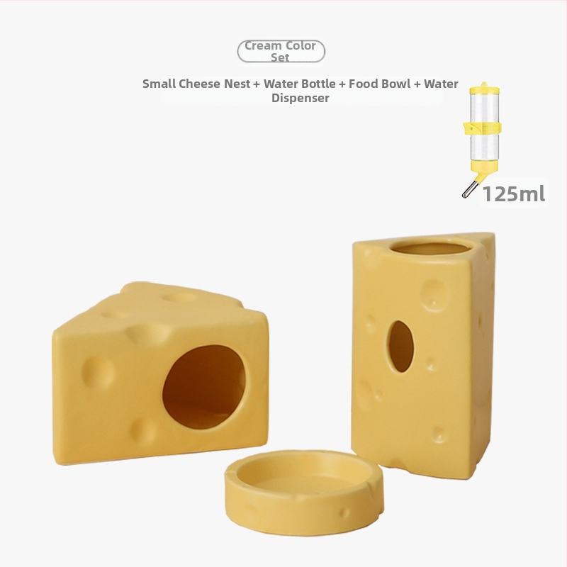 Keramická skrýša pre škrečka – letná verzia, pôvod Dehua, model YK15, pre škrečka