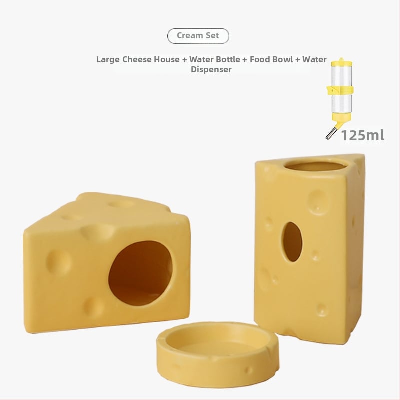 Keramická skrýša pre škrečka – letná verzia, pôvod Dehua, model YK15, pre škrečka