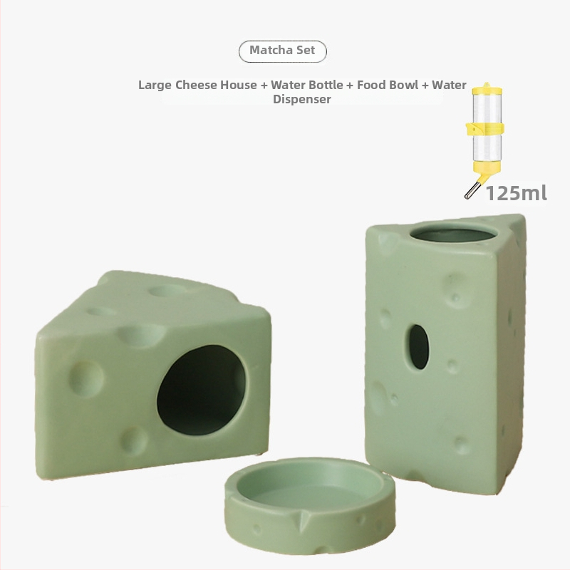 Keramická skrýša pre škrečka – letná verzia, pôvod Dehua, model YK15, pre škrečka