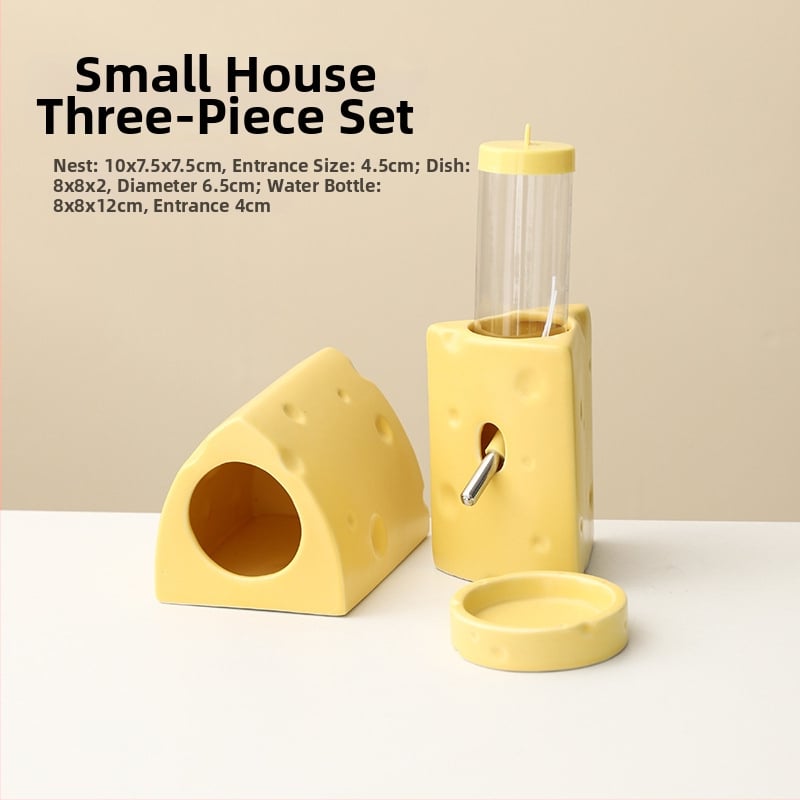 Keramická skrýša pre škrečka – letná verzia, pôvod Dehua, model YK15, pre škrečka