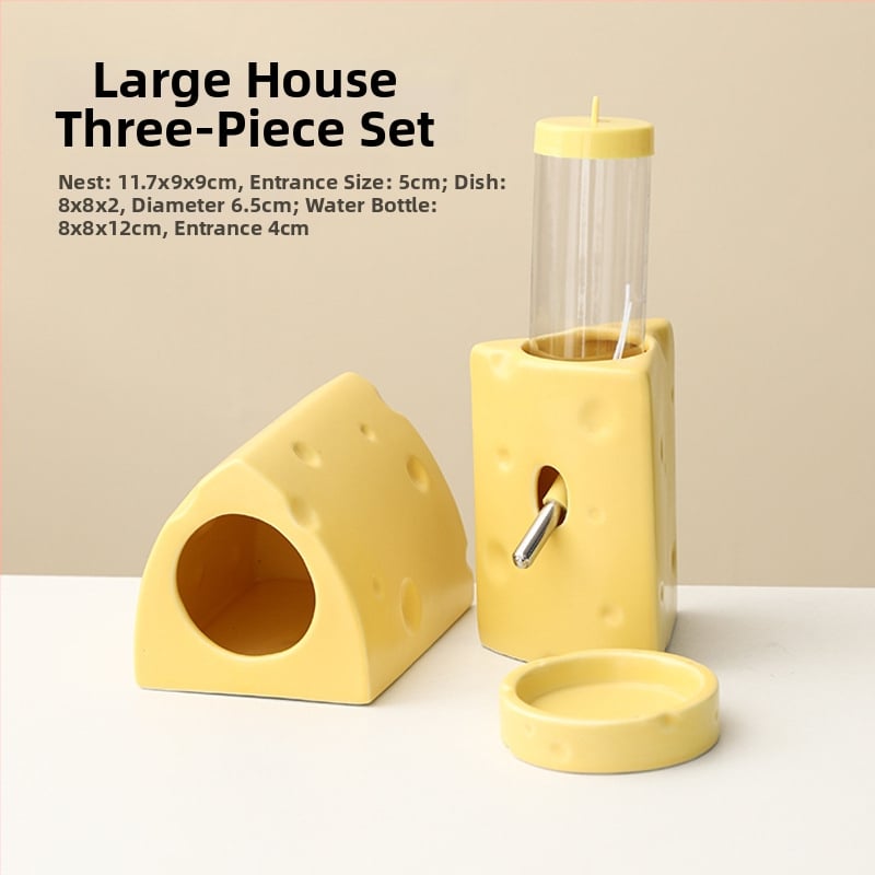 Keramická skrýša pre škrečka – letná verzia, pôvod Dehua, model YK15, pre škrečka