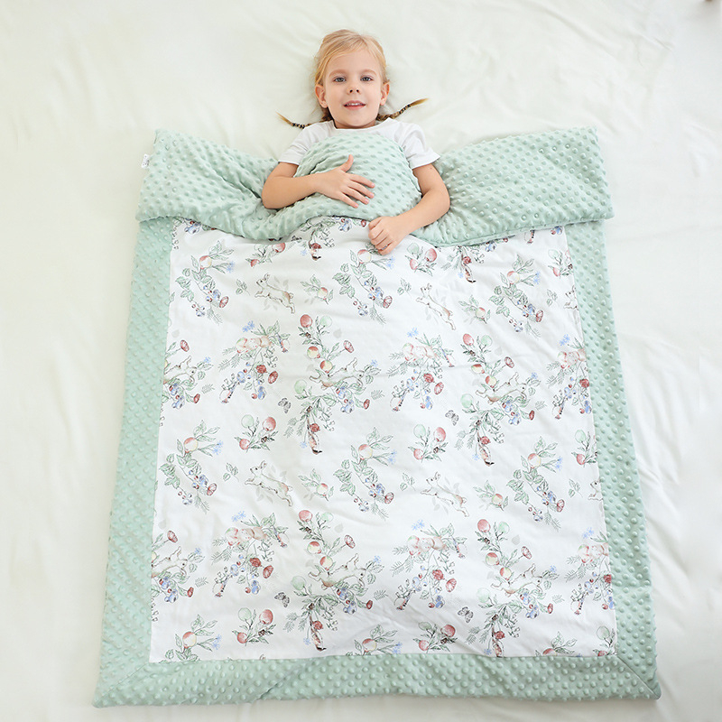 Mywander pătură de aruncat pentru nou-născuți și copii mici, 95% bumbac, model desen animat, toate anotimpurile, vârsta 1–3 ani