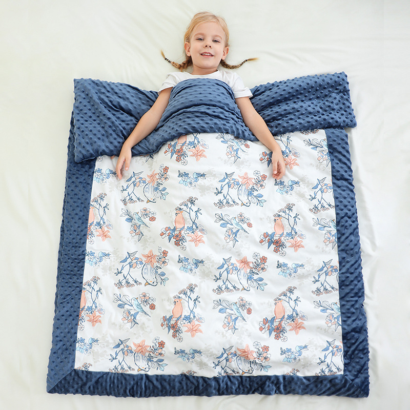 Mywander pătură de aruncat pentru nou-născuți și copii mici, 95% bumbac, model desen animat, toate anotimpurile, vârsta 1–3 ani