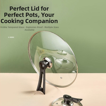 Pokrievka z tvrdeného skla, univerzálna pokrievka na wok a panvicu, moderný minimalistický štýl
