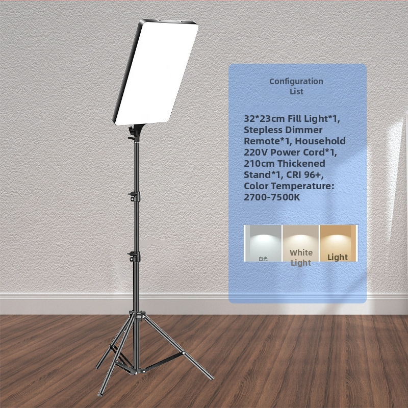 LED панел светлина за лайв стрийминг и фотозаснемане; преносима, 51-100W, 220V, вертикален монтаж, вътрешно видеозаснемане