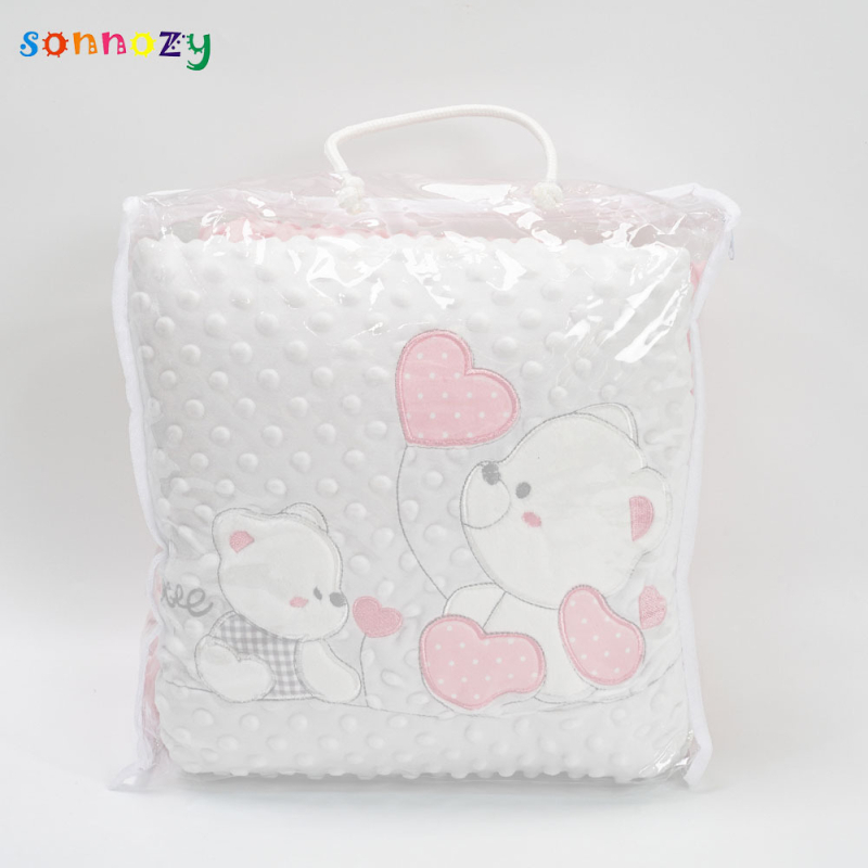 Sunnozy Бебешко плюшено одеяло – полиестер, 800–1000 g, за новородени до 6 години, есенно-зимно