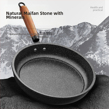 McStone nepriľnavá panvica – viacúčelová, ploché dno, kompatibilná s plynovým aj indukčným sporákom, pokrievka z nehrdzavejúcej ocele so sklom