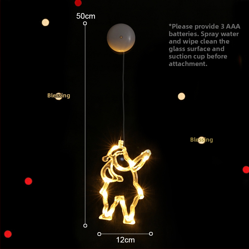 Mini riputatav põder dekoratsioon jõulupuule | Materjal PVC | Bränd Holy distance | Modernne minimalistlik stiil | Sobib jõuludeks