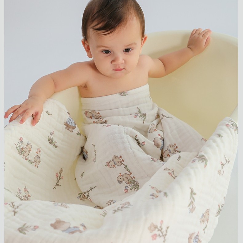 Detský uterák na kúpanie - 100% bavlna, vlákno 40 count, 300-400 g, pre dojčatá a deti