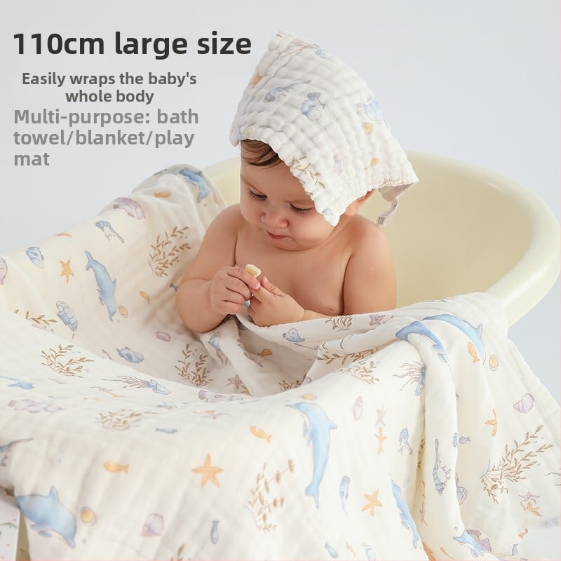 Detský uterák na kúpanie - 100% bavlna, vlákno 40 count, 300-400 g, pre dojčatá a deti