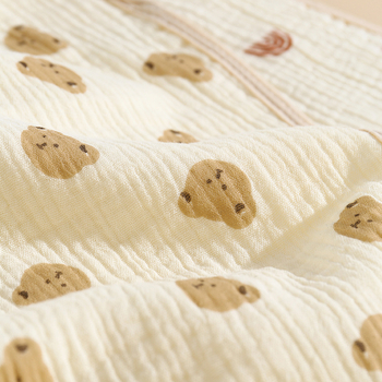 Dojčenská utierka na sliny, 100% bavlna, pre novorodencov 0–12 mesiacov, veľmi savá, motív zvierat.