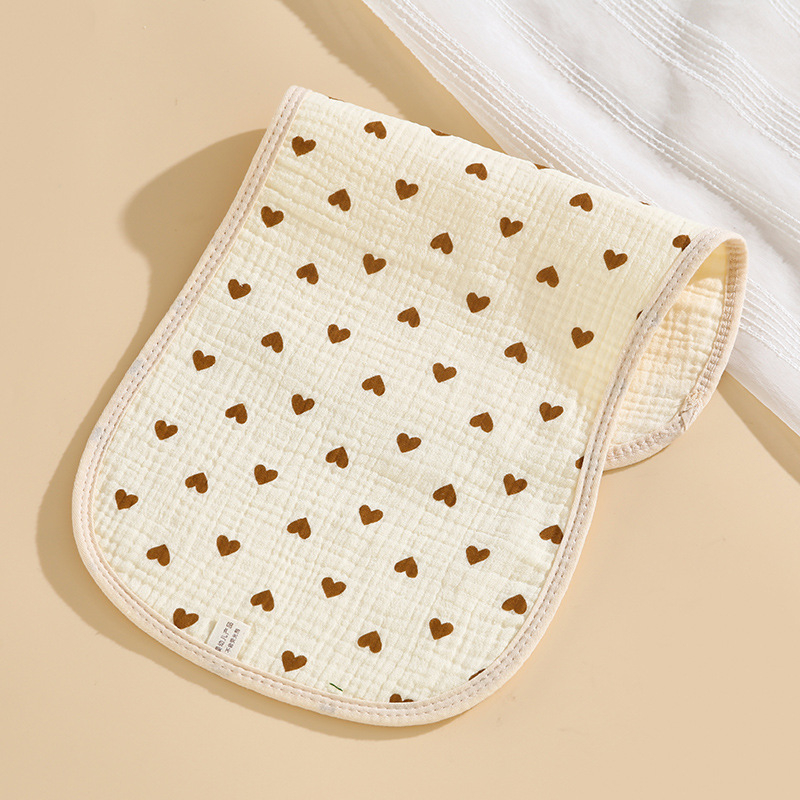 Dojčenská utierka na sliny, 100% bavlna, pre novorodencov 0–12 mesiacov, veľmi savá, motív zvierat.