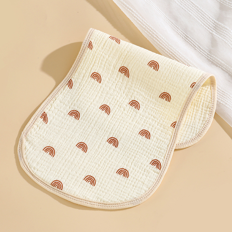 Dojčenská utierka na sliny, 100% bavlna, pre novorodencov 0–12 mesiacov, veľmi savá, motív zvierat.