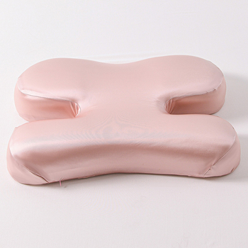 Pekná krása vankúš s ochranou tváre proti vráskam, H-tvarovaná opora krku s motýľovým dizajnom, jadro z pamäťovej peny, obdĺžnikový tvar, výška 5–10 cm, prispôsobiteľné pre dospelých