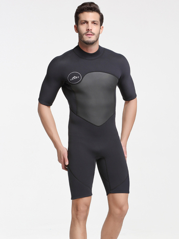 2mm jednorázový neopren pre mužov s krátkym rukávom – ochrana proti slnku, teplo, ochrana proti medúzam, rýchle schnutie