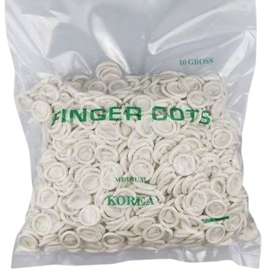 Jednokratne latex prstne navlake za nokte – s teksturom, otporne na habanje, protiv probijanja