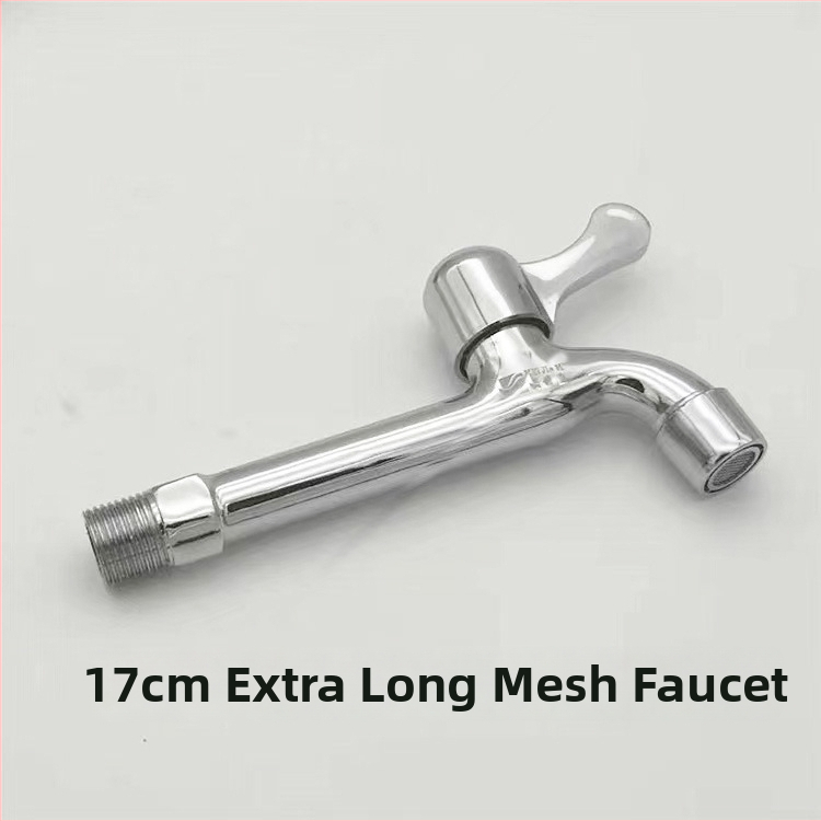 Prívod vody pre práčku, zinková zliatina, iba studená voda, rýchle otvorenie, priemer vstupu/výstupu 15 mm