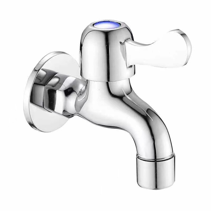 Prívod vody pre práčku, zinková zliatina, iba studená voda, rýchle otvorenie, priemer vstupu/výstupu 15 mm