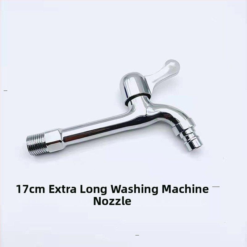 Prívod vody pre práčku, zinková zliatina, iba studená voda, rýchle otvorenie, priemer vstupu/výstupu 15 mm