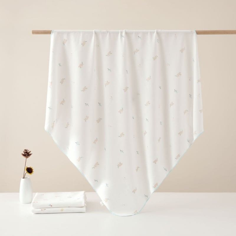 Yi Nuan Er dječji Swaddle, 100% pamuk, životinjski uzorak, za djecu 1–3 godine (visina 80–100 cm)