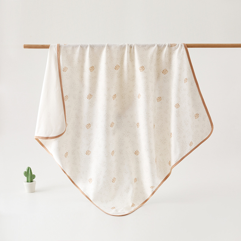 Beebimähkimise leht puhtast puuvillast, antibakteriaalne, turvalisuse klass A, kõikide aastaegade kasutamiseks, bränd Xxbabying