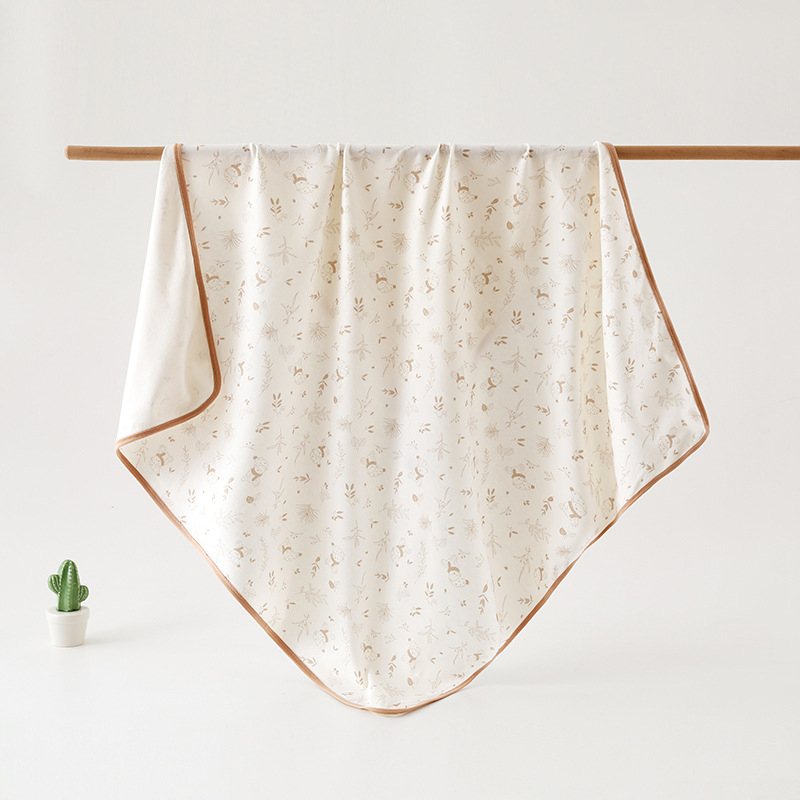 Beebimähkimise leht puhtast puuvillast, antibakteriaalne, turvalisuse klass A, kõikide aastaegade kasutamiseks, bränd Xxbabying