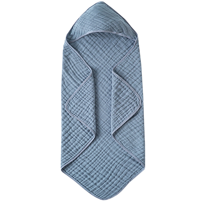 Prosop de baie cu glugă pentru nou-născuți și pătură de înfășare – 100% bumbac, 0–1 an, modele animale/desene animate