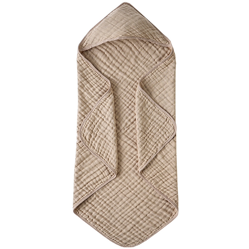 Prosop de baie cu glugă pentru nou-născuți și pătură de înfășare – 100% bumbac, 0–1 an, modele animale/desene animate