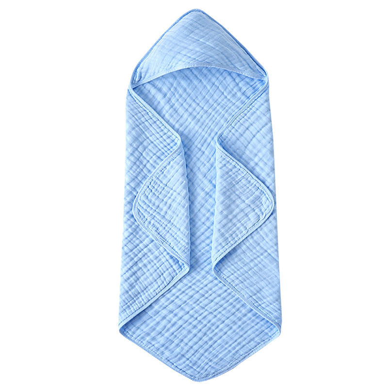 Prosop de baie cu glugă pentru nou-născuți și pătură de înfășare – 100% bumbac, 0–1 an, modele animale/desene animate