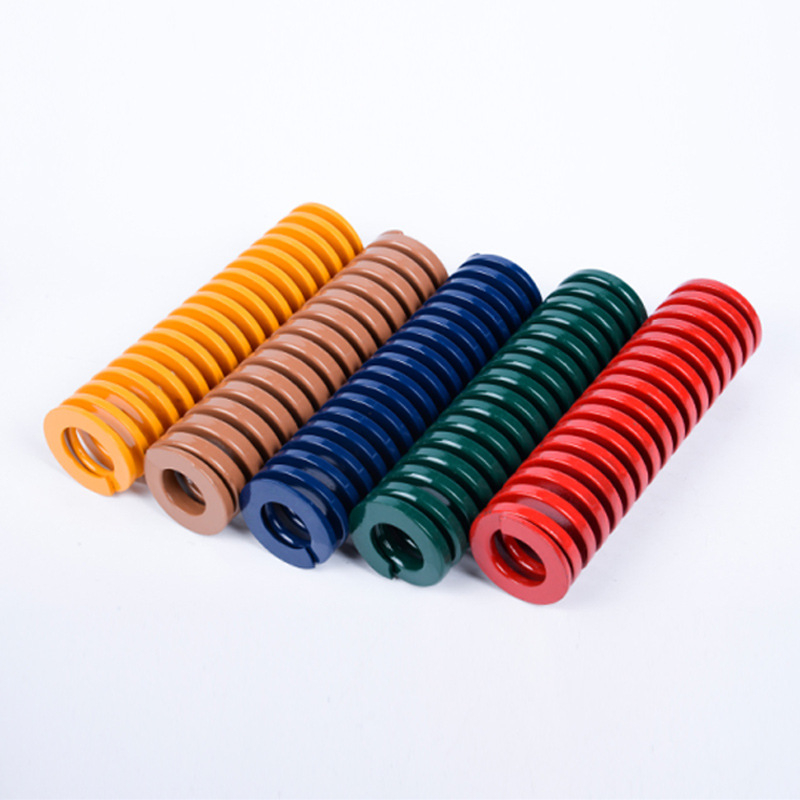 Pružina pre formy z vysoko výkonného zliatinového oceľového materiálu, vysoká pevnosť a odolnosť voči teplu, štvorcový plochý vodič, tlakovanie, pre formy