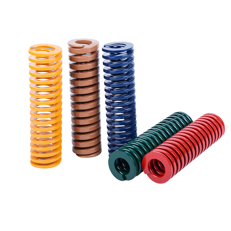 Pružina pre formy z vysoko výkonného zliatinového oceľového materiálu, vysoká pevnosť a odolnosť voči teplu, štvorcový plochý vodič, tlakovanie, pre formy