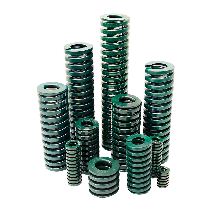 Pružina pre formy z vysoko výkonného zliatinového oceľového materiálu, vysoká pevnosť a odolnosť voči teplu, štvorcový plochý vodič, tlakovanie, pre formy