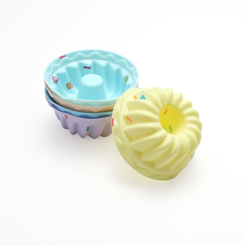 Silikónová forma na pečenie, 20 kusov v sade, nepravidelný tvar, teplotná odolnosť do 230°C, vhodné do rúry a do chladničky