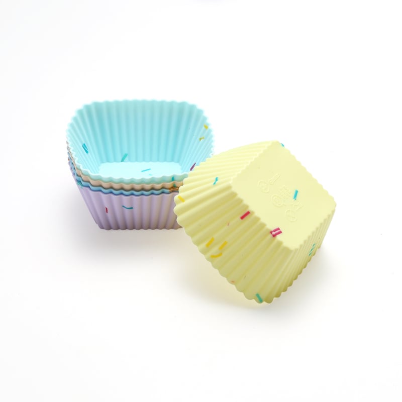 Silikónová forma na pečenie, 20 kusov v sade, nepravidelný tvar, teplotná odolnosť do 230°C, vhodné do rúry a do chladničky